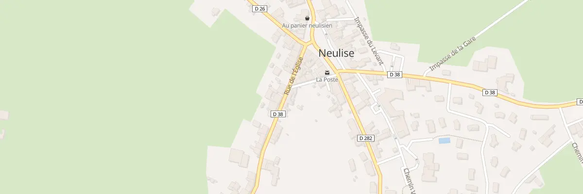 Plan du 85 Rue de l’Eglise à Neulise