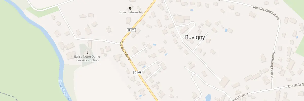 Plan du 1B Rue de la Barse à Ruvigny