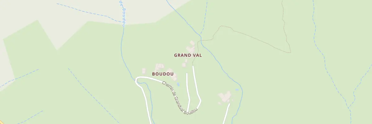 Plan du 5720 Grandval à La Souche