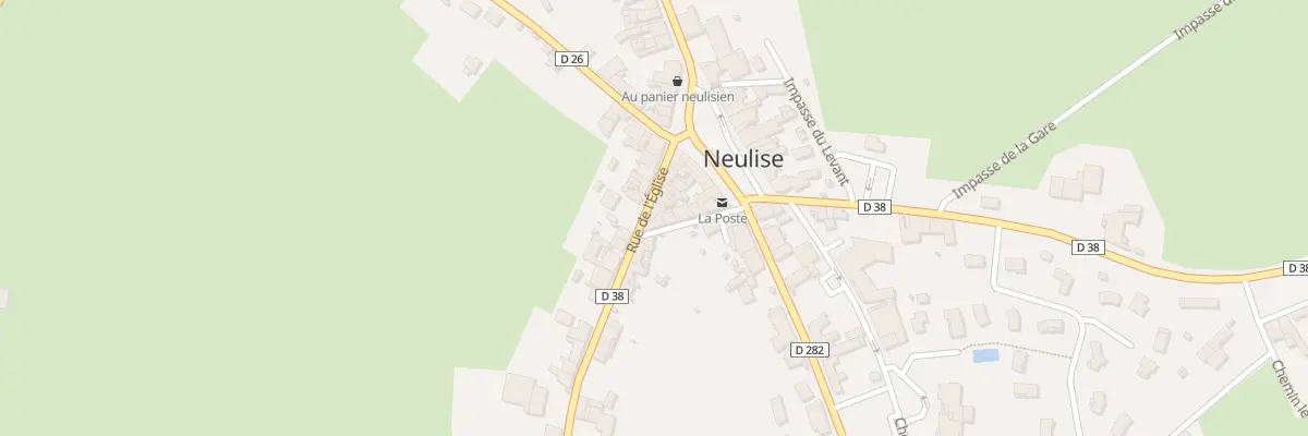 Plan du 59 Rue de l’Eglise à Neulise