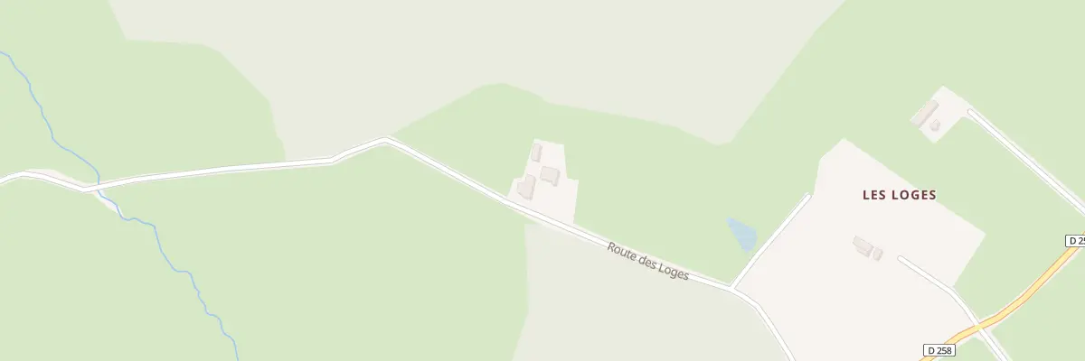 Plan du 5051 Les Loges à Oudry
