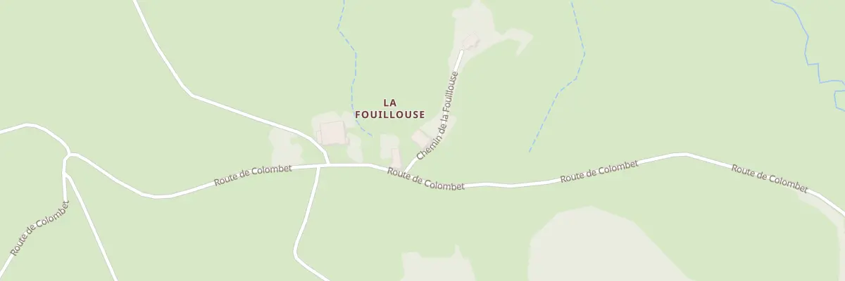 Plan du 5069 La Fouillouse à Chaudeyrolles
