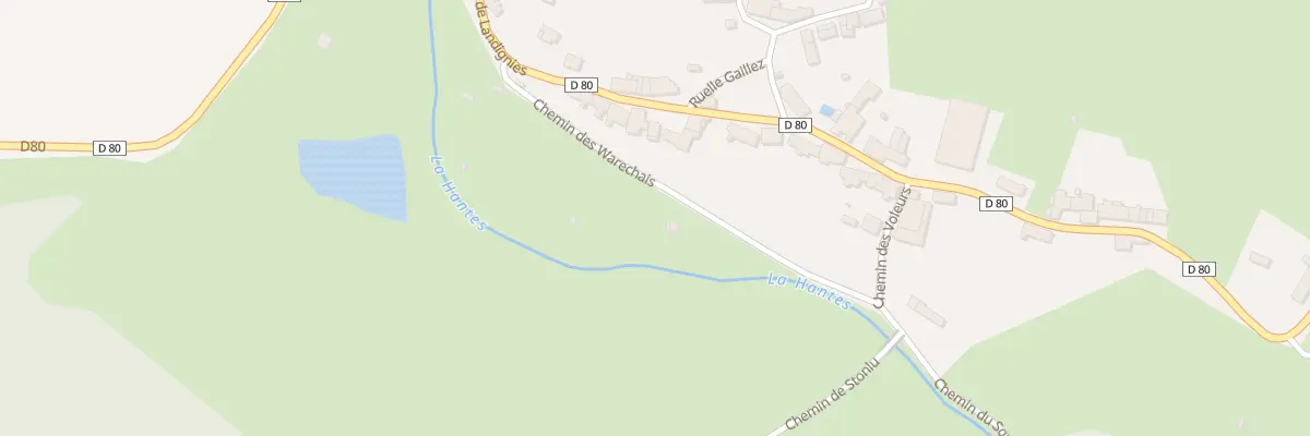 Plan du 5002 Che des Warechais à Bousignies-sur-Roc