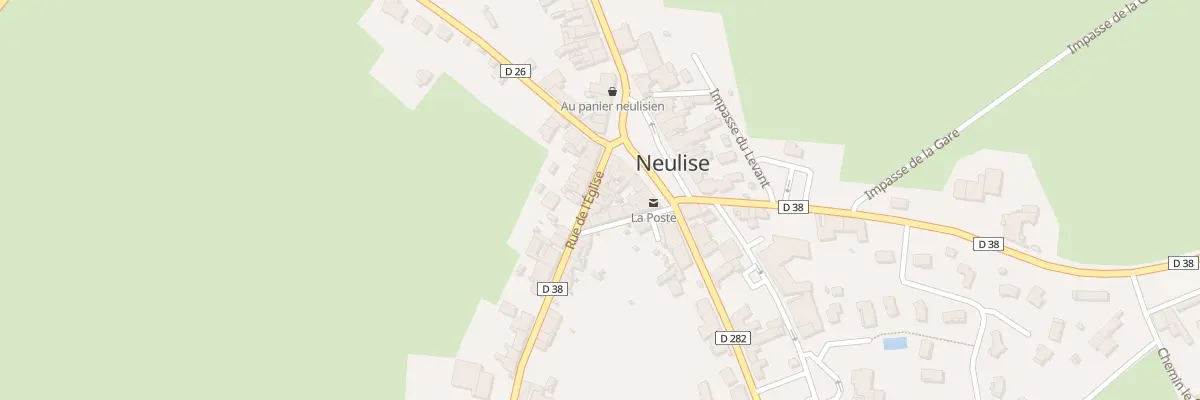 Plan du 37 Rue de l’Eglise à Neulise