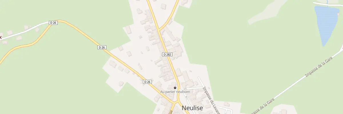 Plan du 9 Rue de la République à Neulise