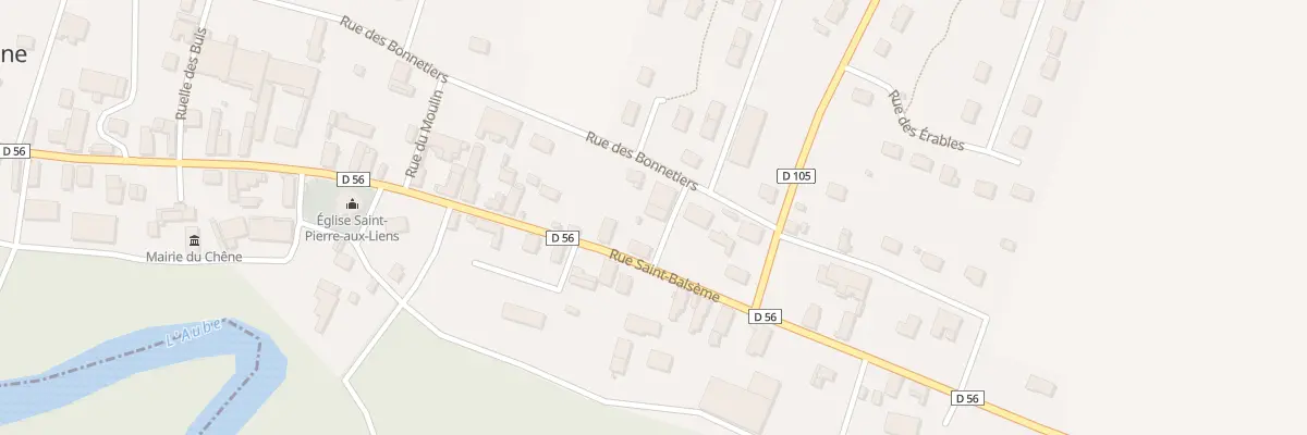 Plan du 73 Rue Saint Balseme au Chêne
