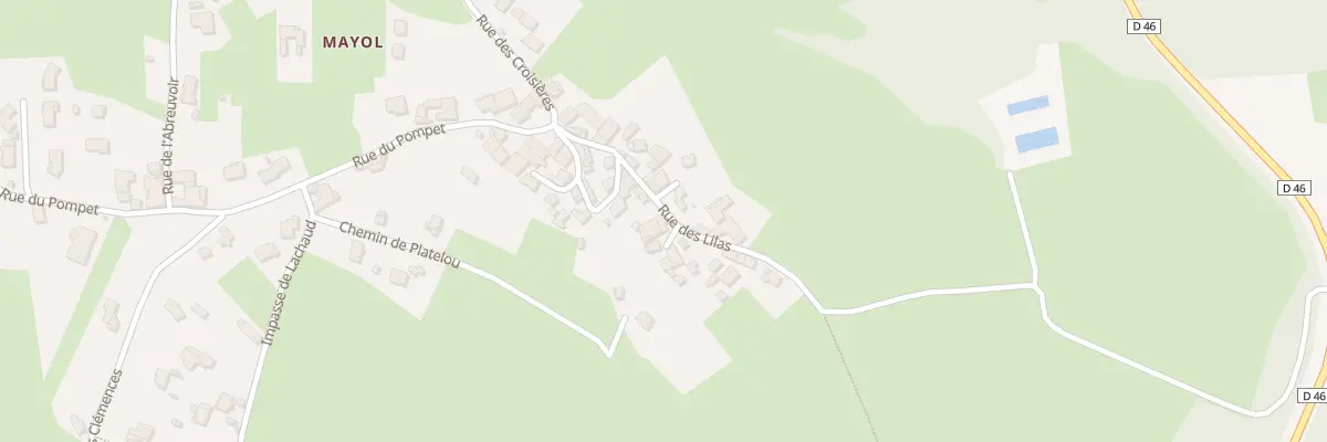 Plan du 10 Imp du Levant à Malvalette