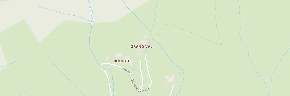 Plan du 565 Che de Grandval Boudou à La Souche