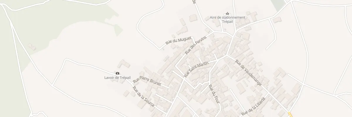 Plan du 5 Rue des Fervins à Trépail
