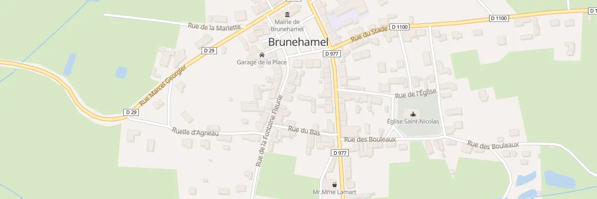 Plan du 5 Rue de la Fontaine Fleurie à Brunehamel