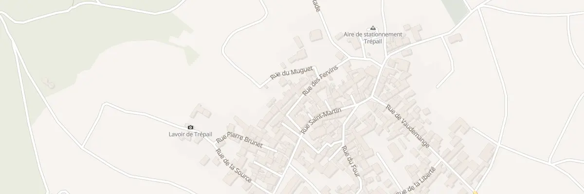 Plan du 7 Rue des Fervins à Trépail