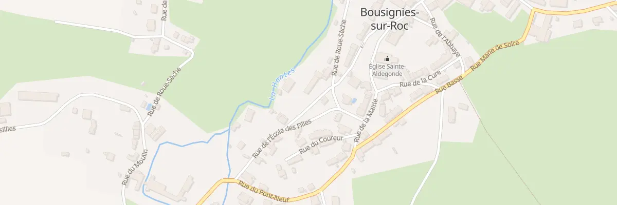 Plan du 95B Rue de Roue Seche à Bousignies-sur-Roc