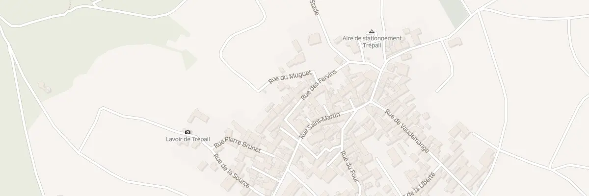 Plan du 9 Rue des Fervins à Trépail