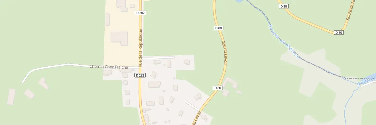 Plan du 524 Rue de la République à Neulise