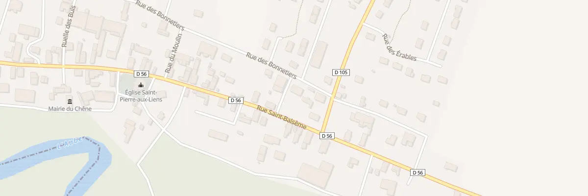 Plan du 75 Rue Saint Balseme au Chêne