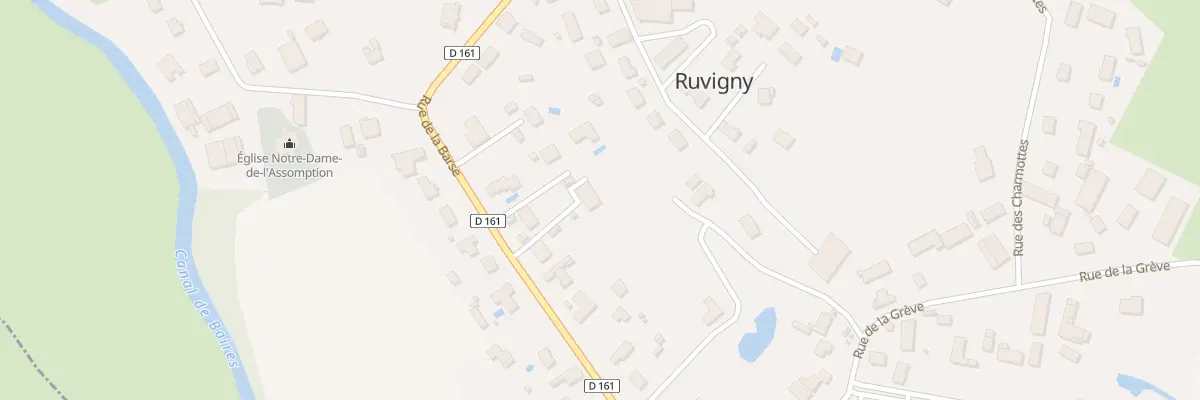Plan du 5 Rue de la Barse à Ruvigny
