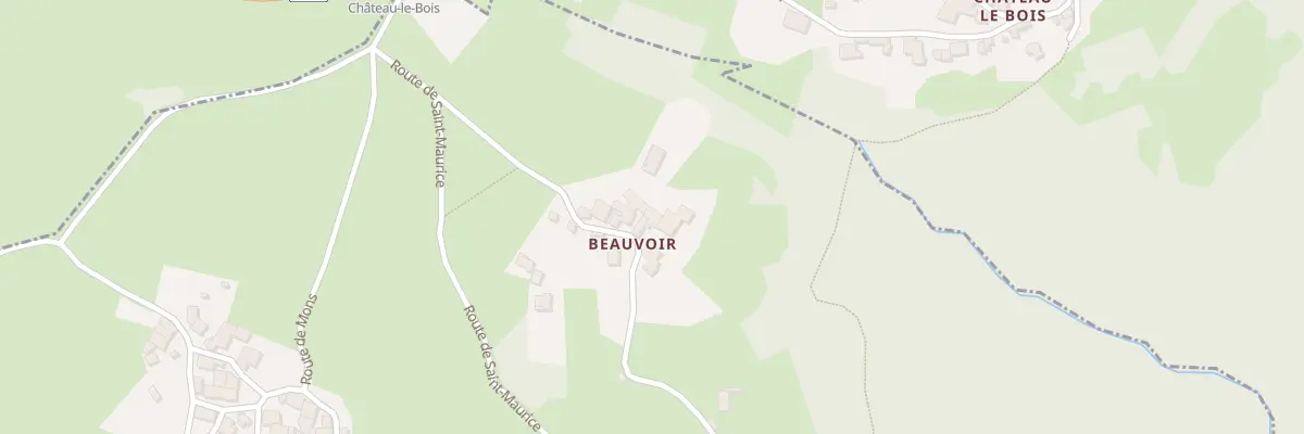 Plan du 201 Imp de Beauvoir à Aurec-sur-Loire