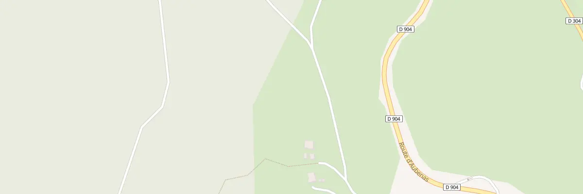 Plan du 603 Che des Terrasses à Saint-Brès