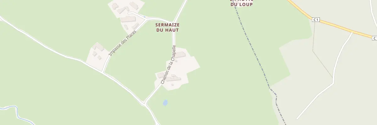 Plan du 5013 Sermaize du Haut à Poisson
