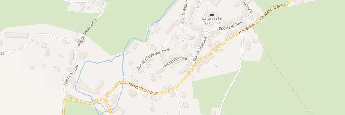 Plan du 110 Rue du Coureux à Bousignies-sur-Roc