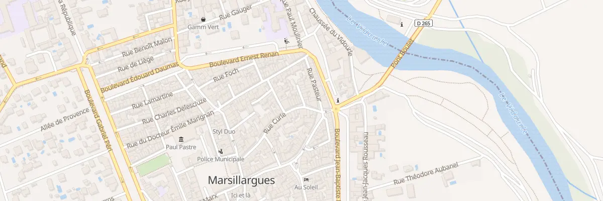 Plan du 1 Imp Blatière à Marsillargues