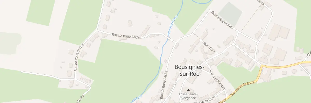 Plan du 5181A Rue de Roue Seche à Bousignies-sur-Roc
