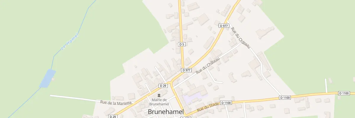 Plan du 3 Rue du Grand Champ à Brunehamel