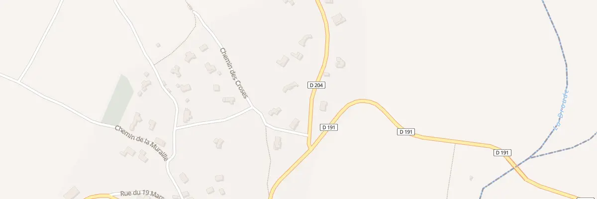Plan du 73 Rte de St Etienne à Martignargues