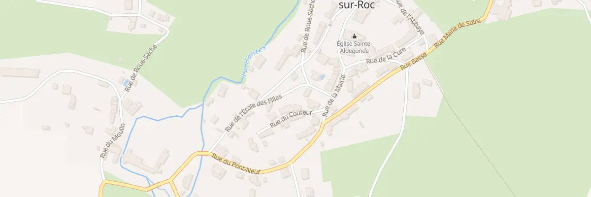 Plan du 93 Rue Neuve à Bousignies-sur-Roc