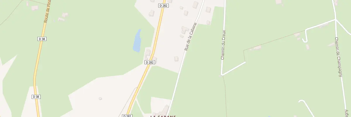 Plan du 314 Rue de la Cabane à Neulise