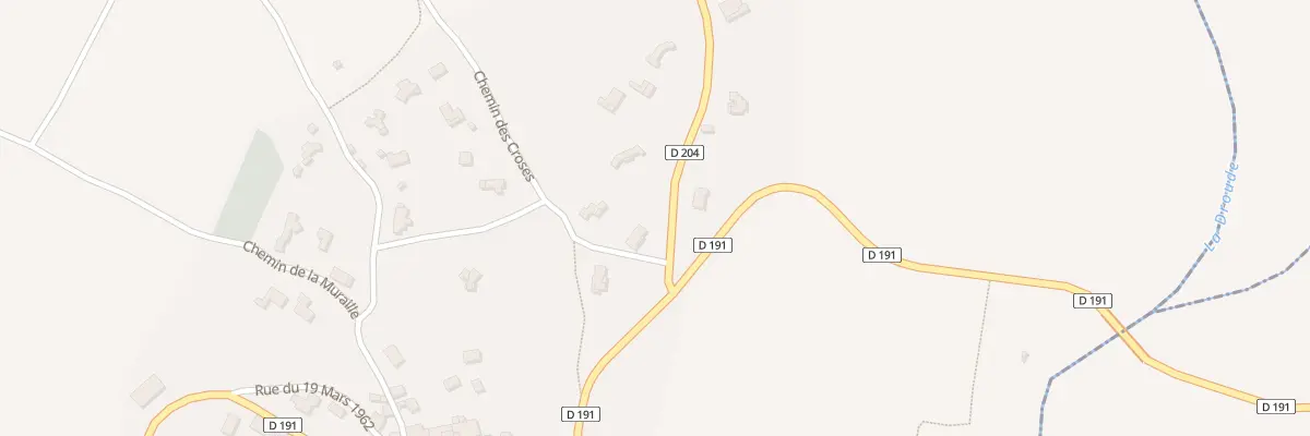 Plan du 289 Che de la Parran à Martignargues