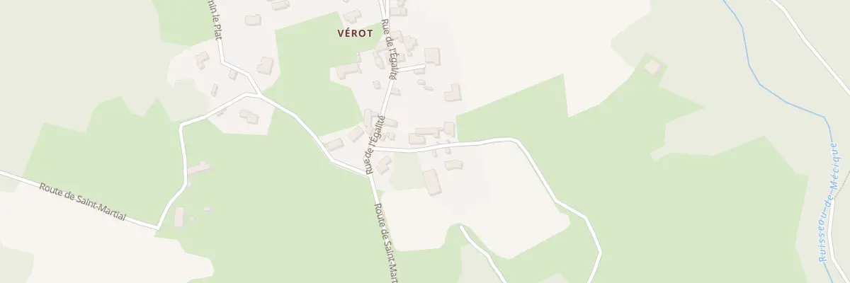 Plan du 5385 Verot à Grazac
