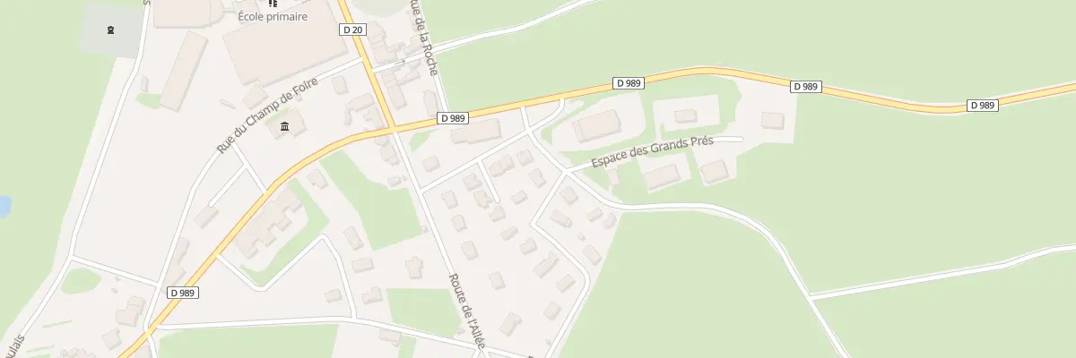Plan du 8 Rue Claude Marie Farnier à Saint-Christophe-en-Brionnais