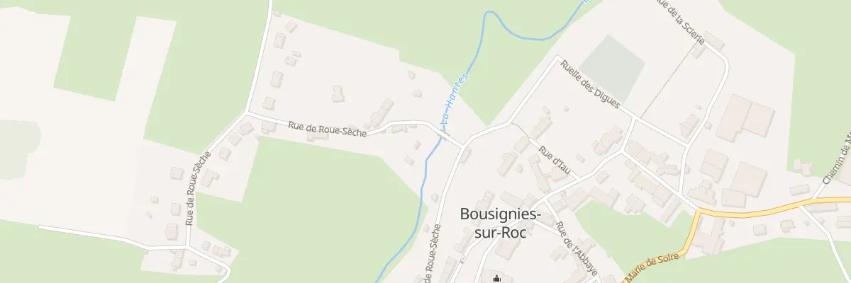 Plan du 5180B Rue de Roue Seche à Bousignies-sur-Roc