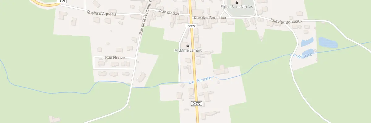 Plan du 26 Rue Principale à Brunehamel
