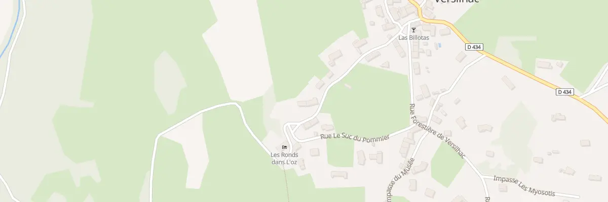 Plan du 200 Rue le Suc du Pommier à Yssingeaux