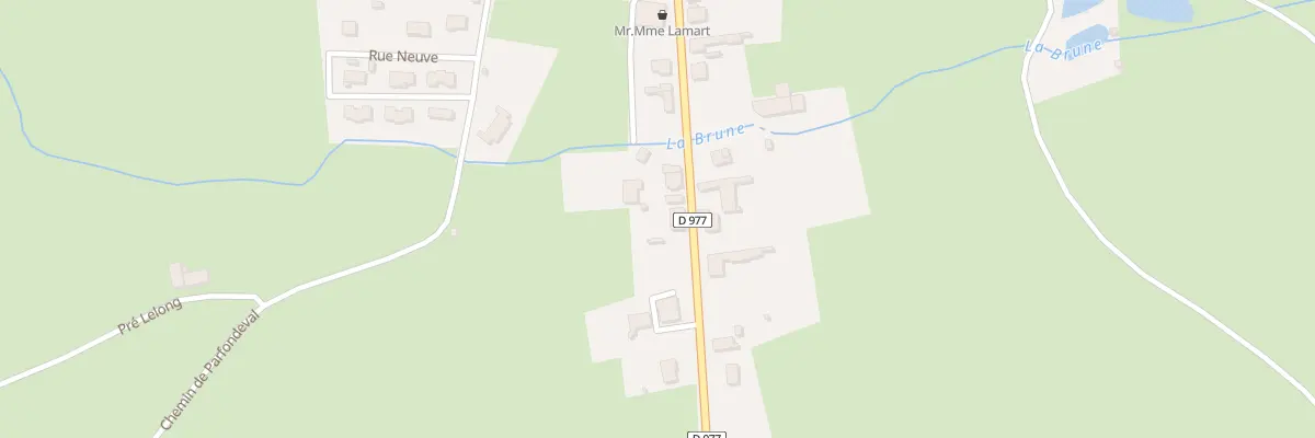 Plan du 34 Rue Principale à Brunehamel
