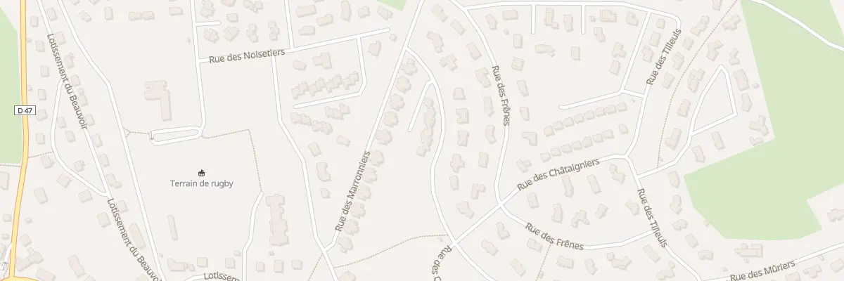 Plan du 329 Rue des Mûriers à Monistrol-sur-Loire
