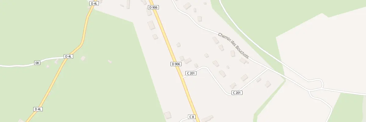 Plan du 33 Rte de Lyon à La Roche-en-Brenil