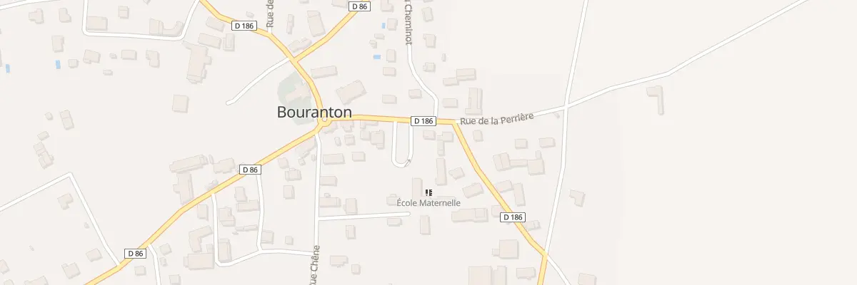 Plan du 10 Rue de l’Ecole à Bouranton