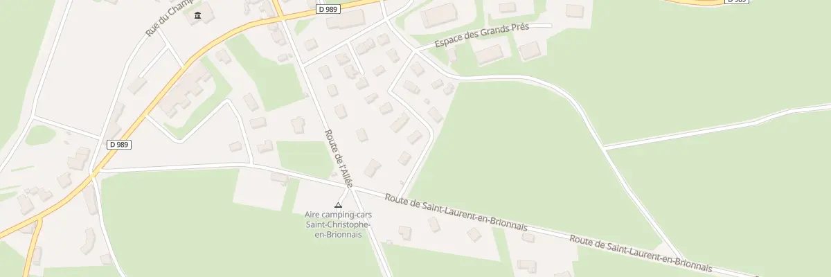 Plan du 18 Rue Claude Marie Farnier à Saint-Christophe-en-Brionnais