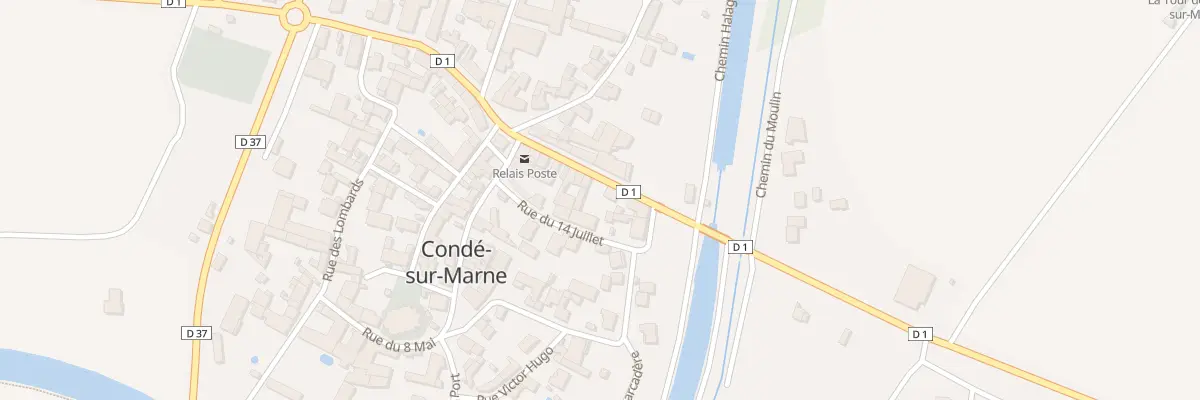 Plan du 4 Rue de Châlons à Condé-sur-Marne