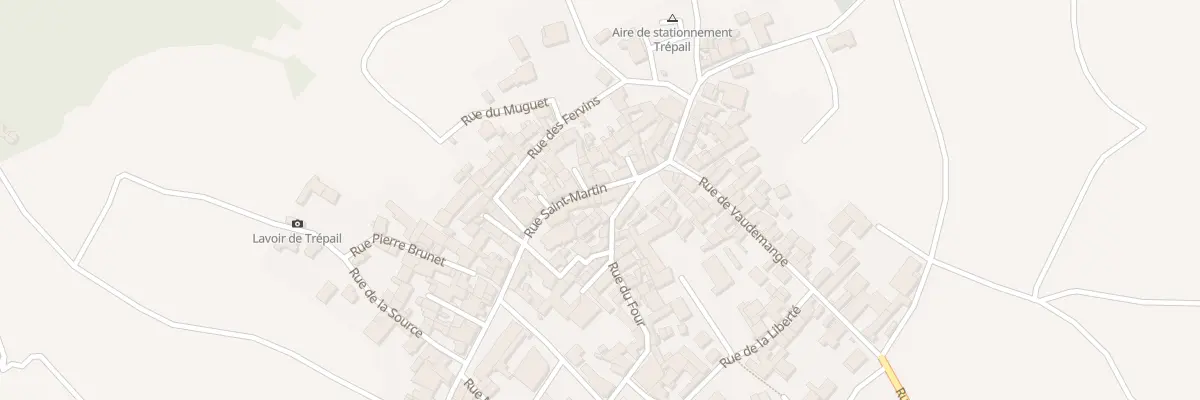 Plan du 10 Rue Saint Martin à Trépail