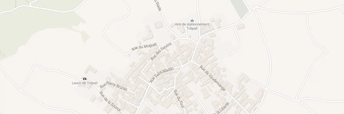 Plan du 33 Rue Saint Martin à Trépail