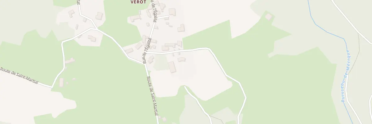 Plan du 5408 Verot à Grazac