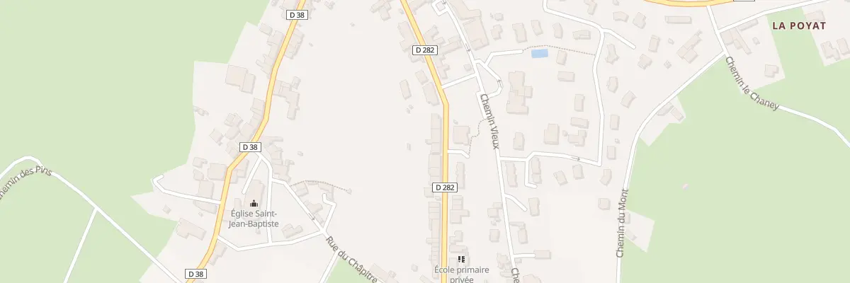 Plan du 230 Rue de la Poste à Neulise