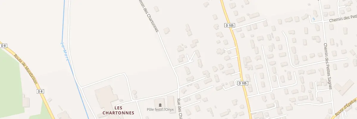 Plan du 300 Che des Chartonnes à Sury-le-Comtal