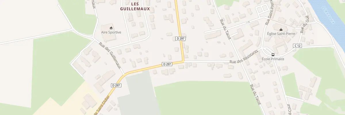 Plan du 2 Rue de Saint-didier à Étang-sur-Arroux