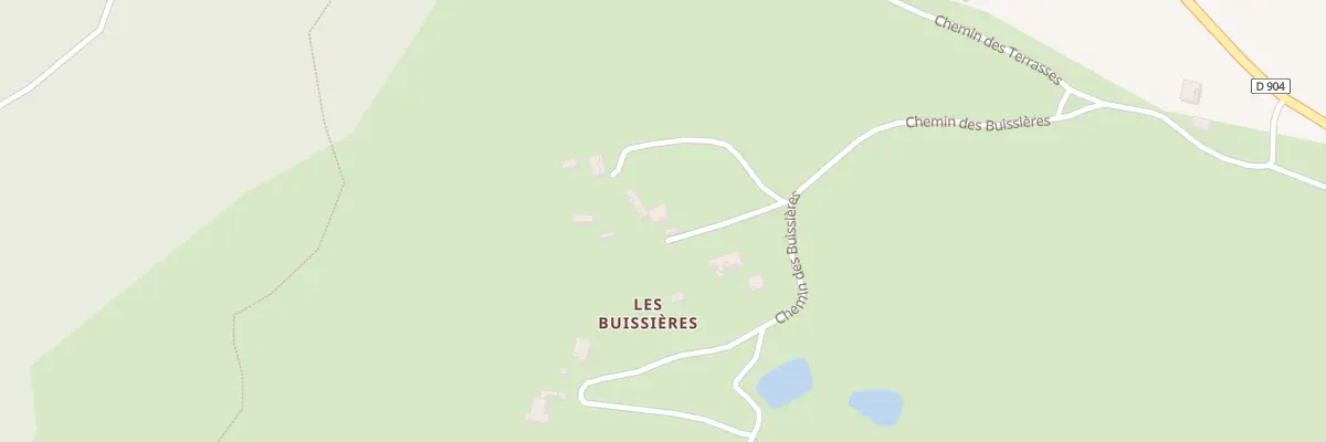 Plan du 250 Che des Buissières à Saint-Brès