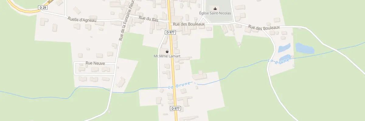 Plan du 17 Rue Principale à Brunehamel